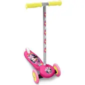 Stamp Trottinette Rose Minnie Mouse pour Enfants avec 3 Roues