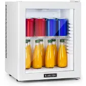 Klarstein Brooklyn 24 Mini-réfrigérateur porte vitrée compartiments LED