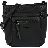 Tom Tailor Sac à bandoulière 'Juna' noir