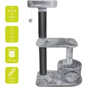 Europet Arbre à chat Bernina Trend Adelaide gris