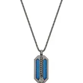 Police Pejgn2009202 Necklace Argenté Homme