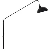 Light & Living - applique murale - Orion - noir - métal - lampe de lecture - E27 - 3121712