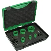 Hikoki Set de scies à cloche Bois/Métal 9 pièces