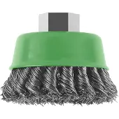 Bosch 2609256504 Brosse Boisseau M14 Fils Torsadés Inoxydables 75 Mm