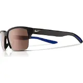 Nike Lunettes de soleil - - Maverick Free E CU3746 - Noir/bleu - Taille unique - Protection catégorie 3