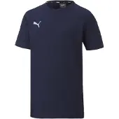 Puma Teamgoal 23 Casuals Short Sleeve T-shirt Bleu 7-8 Years Enfants