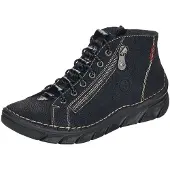 Rieker Bottines à lacets noir