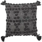 Bloomingville Coussin Adiva | Gris | Coton | 82050966