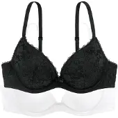 Dorina Soutien-gorge 'SONIA' noir / blanc