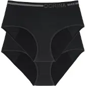 Dorina Slip gris foncé / noir