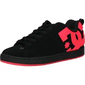Dc-shoes Baskets basses rose néon / noir