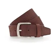 Vanzetti Ceinture cognac / brun foncé / argent