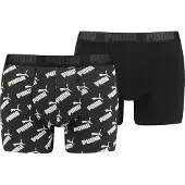 Puma All Over Print Slips 2 Units Noir M Homme