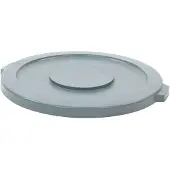 Rubbermaid Couvercle pour conteneur 121 L Brute, rond, gris