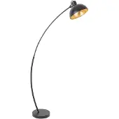 Rabalux Lampadaire noir Otto pour ampoule E27 5592