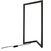 Nova Luce Ensio LED lampe de table noir