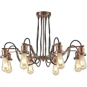 Searchlight Lampe suspendue rurale Olivia