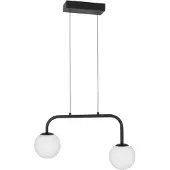 Nova Luce Joline LED Lampe à suspendre noire, blanche