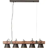 Brilliant Lampe suspendue pour salle à manger Plow industriel