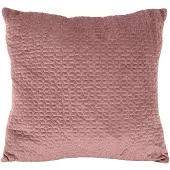 Present Time Coussins HEXAGON - Rose - 45x45 cm