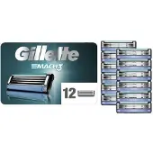 Gillette Lames De Rasoir Mach3 X12