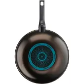 Tefal Poêle wok aluminium 28cm noir - - B5541902 - easy cook & clean