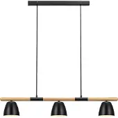 Nordlux Suspension , Theo, dimmable, Noir, Cuisine, Métal, Moderne