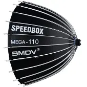 SMDV Bowens Mount voor Speed Box Mega 110cm wit