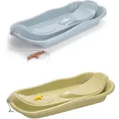 Dantoy Luge bioplastique bleu 79cm jouet durable
