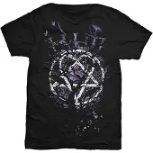 Ginza.se Hommes, T-shirt, Crows, Noir, (M)