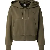 Puma Her Hoodie Vert S Femme