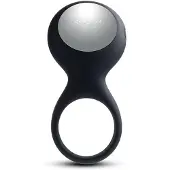 Svakom Tyler - anneau pénien vibrant rechargeable étanche - noir