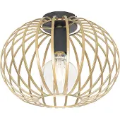 QAZQA Plafonnier design en laiton 30 cm - Johanna
