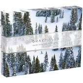 Sonstige Verlage Gray Malin Snow - Puzzle double face de 500 pièces