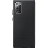 Samsung Galaxy Note 20 Back Cover Cuir Noir