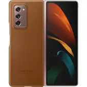 Samsung Galaxy Z Fold2 Back Cover Cuir Brun