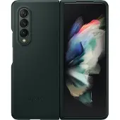 Samsung Galaxy Z Fold 3 Back Cover Cuir Vert