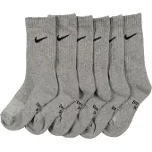 Nike Chaussettes de sport gris chiné / noir