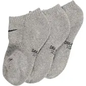 Nike Chaussettes gris chiné / noir