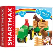 Smart Max Mon Premier Tracteur, jeu de construction magnétique (22 pièces)