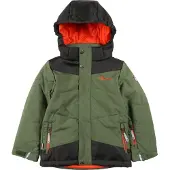 TROLLKIDS Veste imperméable 132-322 vert pour enfant