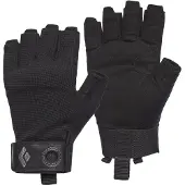 Black Diamond Gants d'escalade Equipment, mi-doigts - Noir - Taille M