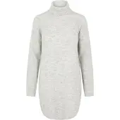 Pieces Pull-over 'Ellen' gris clair