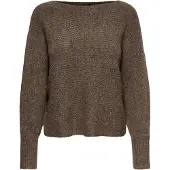 ONLY Pull-over 'ONLDaniella' marron chiné