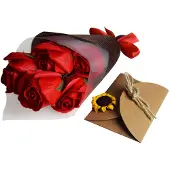 Mikamax Coffret Cadeau Red Rose Black Box