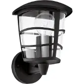 Eglo 93097 Aloria Applique murale d'extérieur noir clair