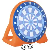 Bestway Cible de football gonflable avec balles, 157 x 107 x 157 cm
