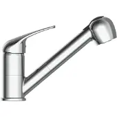 Schutte Mitigeur d'évier avec spray extractible ULTRA chrome