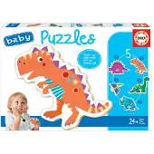 Educa Puzzle Bébé Puzzle Dinosaures 18873