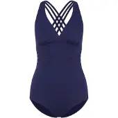 LASCANA Maillot de bain bleu marine